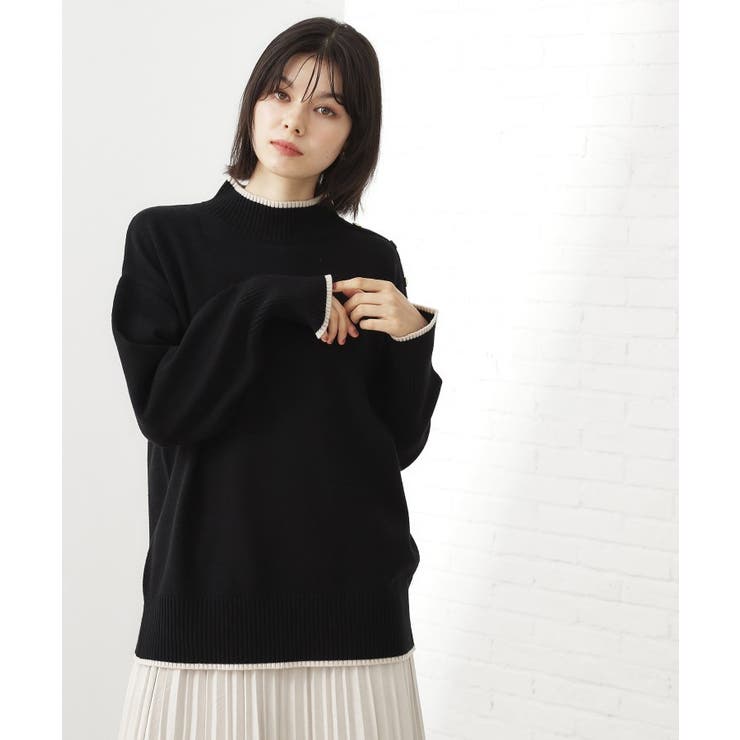 【インしないで着られる】金ボタン ハイネックニット 毛玉になりにくい | THE SHOP TK | 詳細画像12 