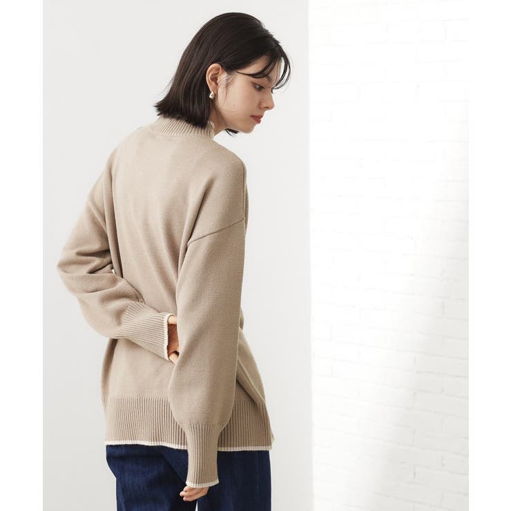 【インしないで着られる】金ボタン ハイネックニット 毛玉になりにくい | THE SHOP TK | 詳細画像17 