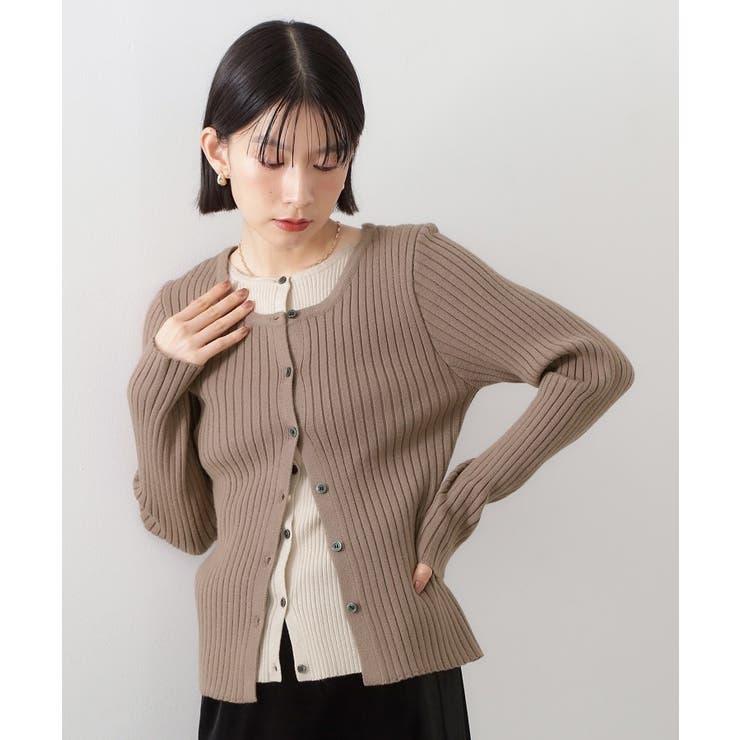 【アンチピリング/静電気防止/洗える】ヘンリーレイヤードニット | THE SHOP TK | 詳細画像5 