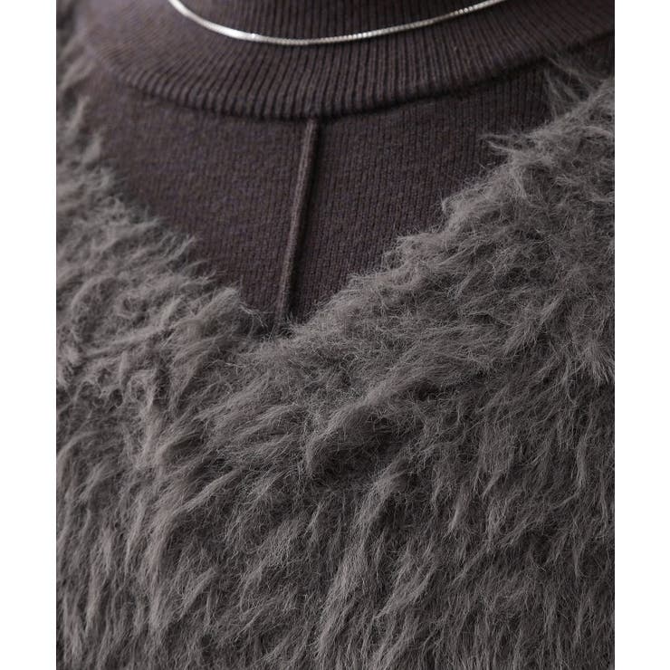 優秀ふわふわベスト＆ニットワンピース【毛玉になりにくい/静電気防止/洗える】 | THE SHOP TK | 詳細画像8 