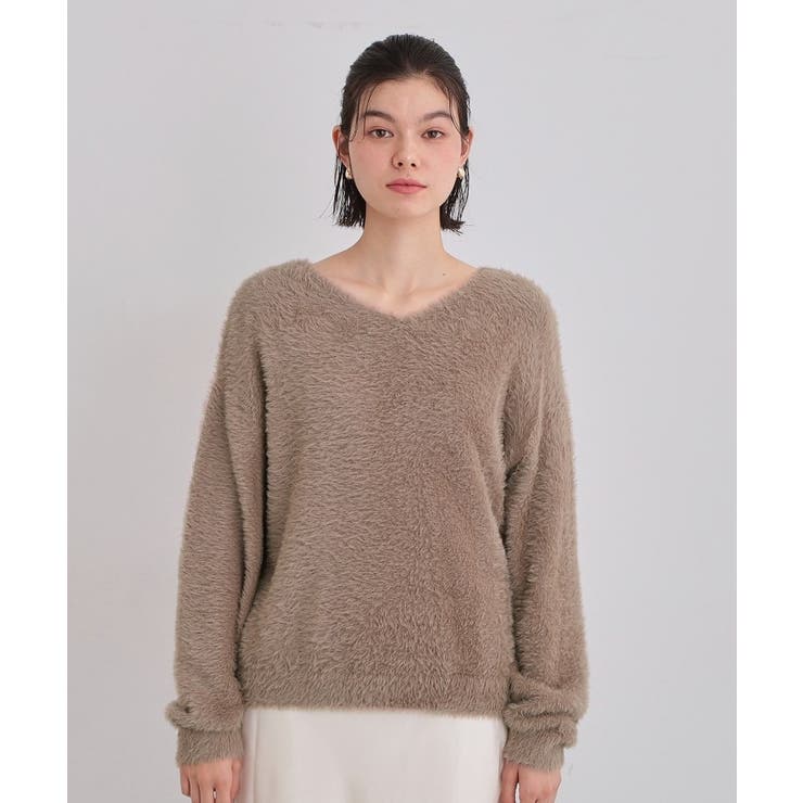 【華やかで柔らか】ふわふわフェザーニット/洗える・前後2WAY | THE SHOP TK | 詳細画像45 