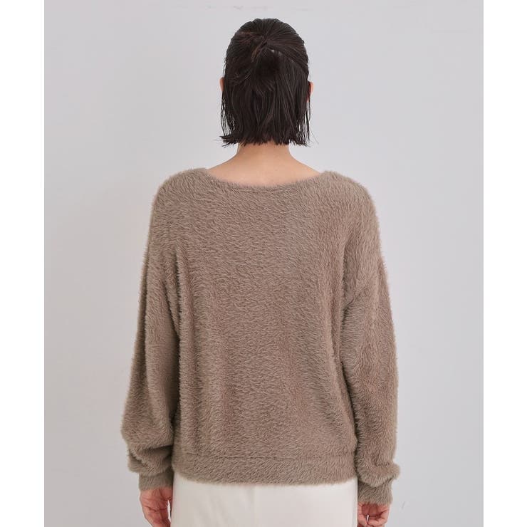 【華やかで柔らか】ふわふわフェザーニット/洗える・前後2WAY | THE SHOP TK | 詳細画像47 