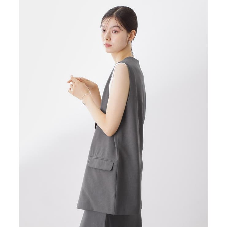 ノーカラージレ【セットアップ可/洗濯機OK】 | THE SHOP TK | 詳細画像17 