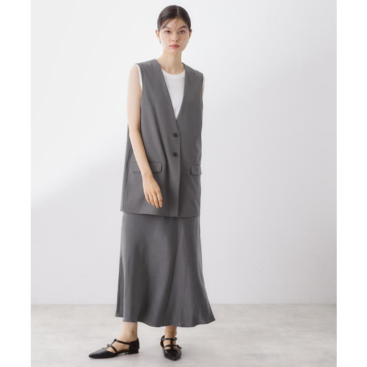 ノーカラージレ【セットアップ可/洗濯機OK】 | THE SHOP TK | 詳細画像19 