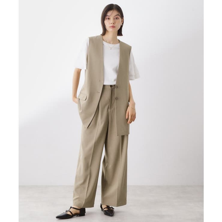 ノーカラージレ【セットアップ可/洗濯機OK】 | THE SHOP TK | 詳細画像13 