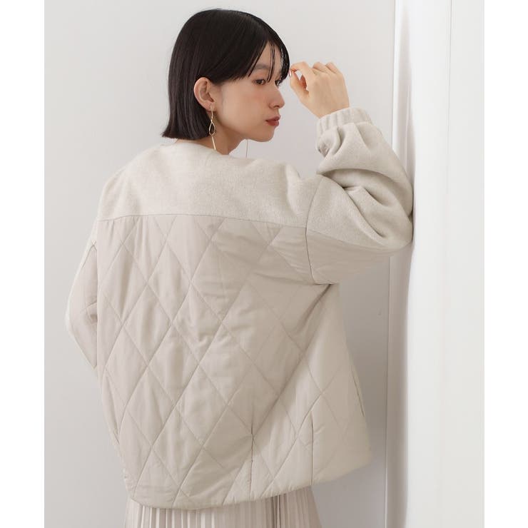 前後で印象が変わる ドッキングノーカラージャケット | THE SHOP TK | 詳細画像10 