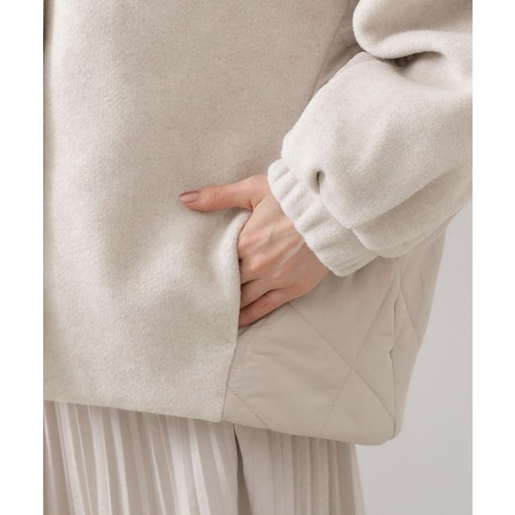 前後で印象が変わる ドッキングノーカラージャケット | THE SHOP TK | 詳細画像18 