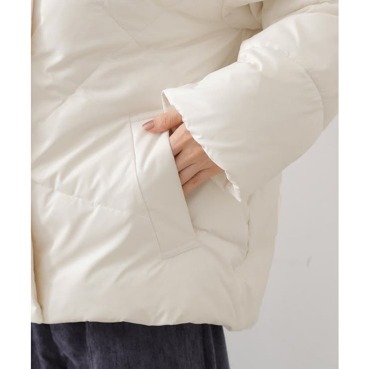 きれいめにもカジュアルにも ノーカラーキルトジャケット | THE SHOP TK | 詳細画像14 