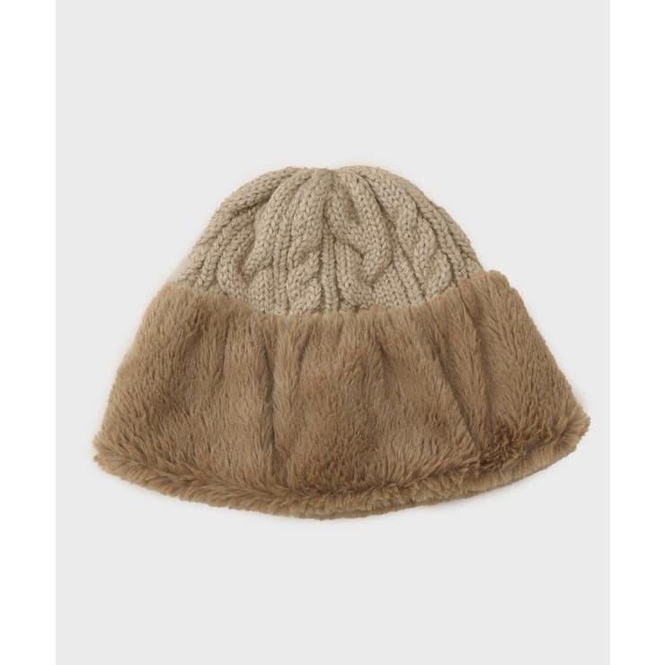 ピンクベージュ(053) | フェイクファートーク風スフレワッチ | THE SHOP TK