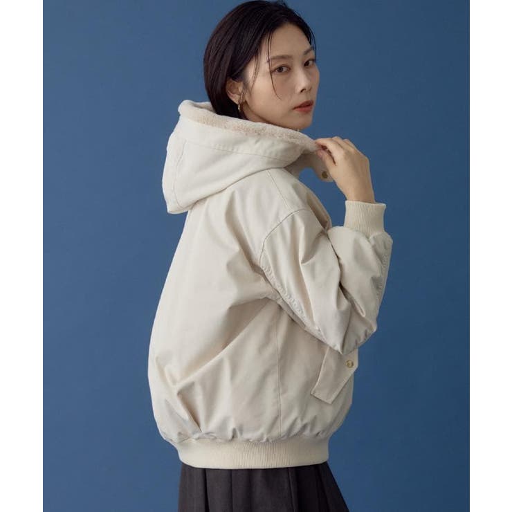 【2WAY/洗える】リバーシブル フェイクファーブルゾン | THE SHOP TK | 詳細画像10 