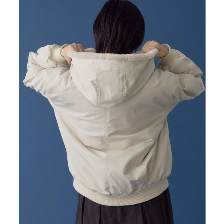 【2WAY/洗える】リバーシブル フェイクファーブルゾン | THE SHOP TK | 詳細画像11 