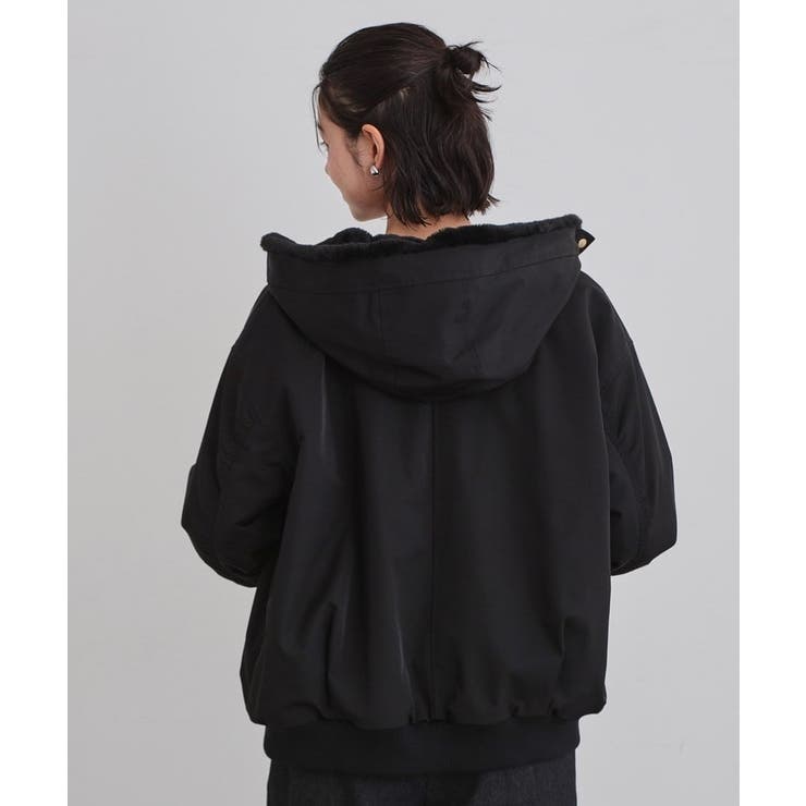 【2WAY/洗える】リバーシブル フェイクファーブルゾン | THE SHOP TK | 詳細画像17 