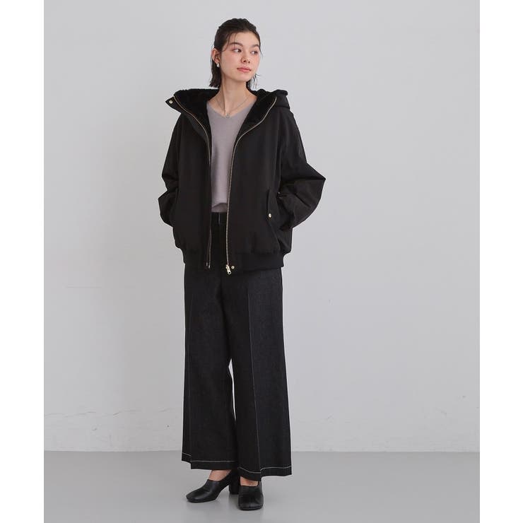 【2WAY/洗える】リバーシブル フェイクファーブルゾン | THE SHOP TK | 詳細画像18 