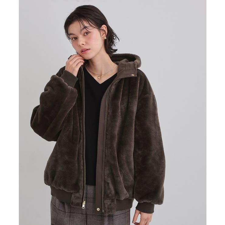 【2WAY/洗える】リバーシブル フェイクファーブルゾン | THE SHOP TK | 詳細画像27 