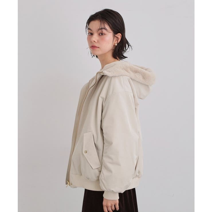 【2WAY/洗える】リバーシブル フェイクファーブルゾン | THE SHOP TK | 詳細画像31 