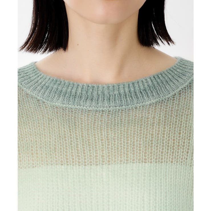 スペースダイ透かし編みニット | THE SHOP TK | 詳細画像16 