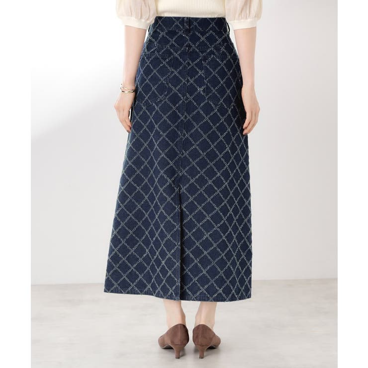 ジャカードデニムロングスカート【洗濯機OK】 | THE SHOP TK | 詳細画像11 