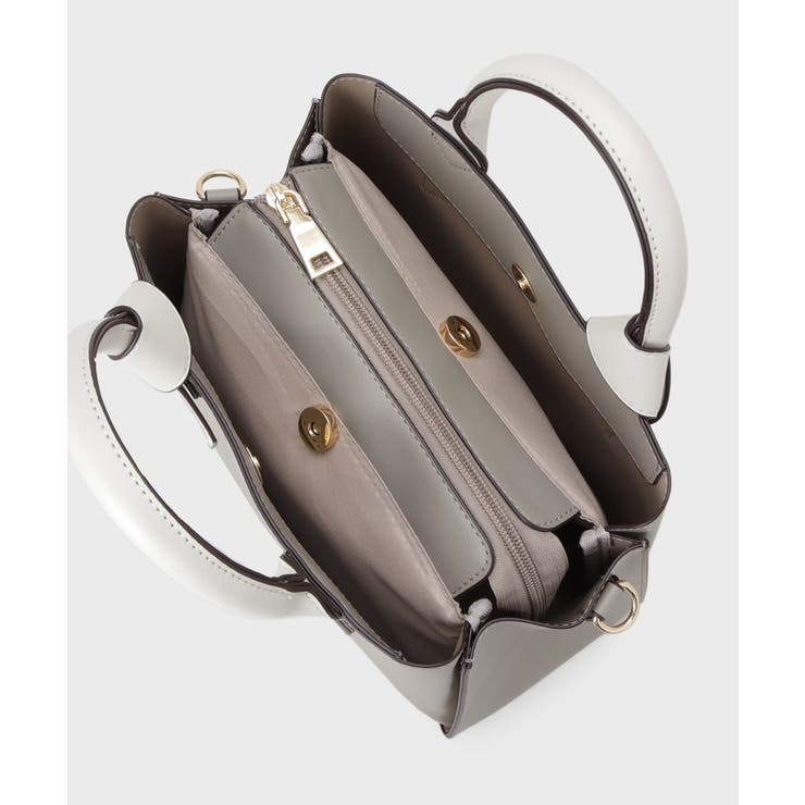 バイカラー合皮ショルダーバッグ | THE SHOP TK | 詳細画像19 