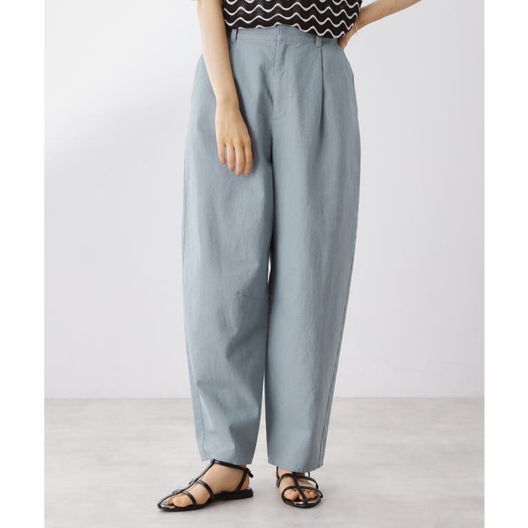 ブルー(091) | バレルレッグパンツ | THE SHOP TK