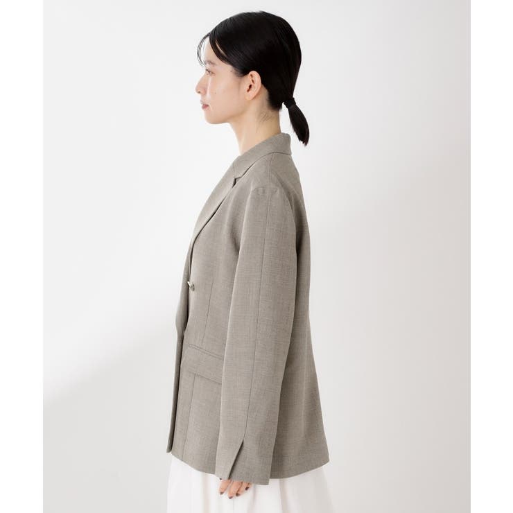 【今羽織るなら】ダブルブレストジャケット【セットアップ可/洗える】 | THE SHOP TK | 詳細画像28 