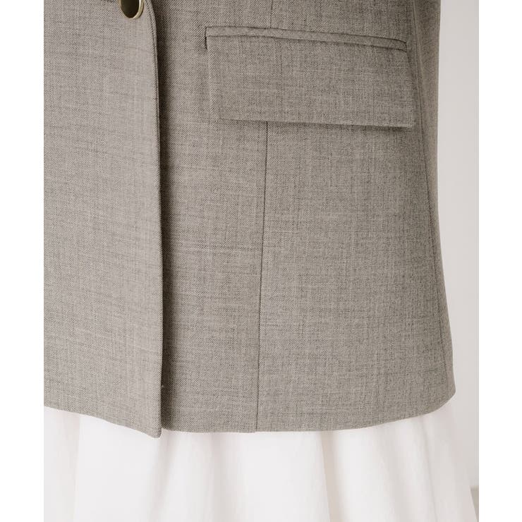 【今羽織るなら】ダブルブレストジャケット【セットアップ可/洗える】 | THE SHOP TK | 詳細画像34 