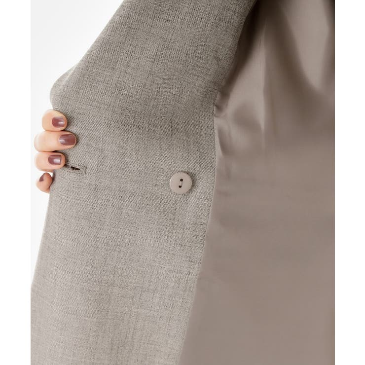 【今羽織るなら】ダブルブレストジャケット【セットアップ可/洗える】 | THE SHOP TK | 詳細画像36 