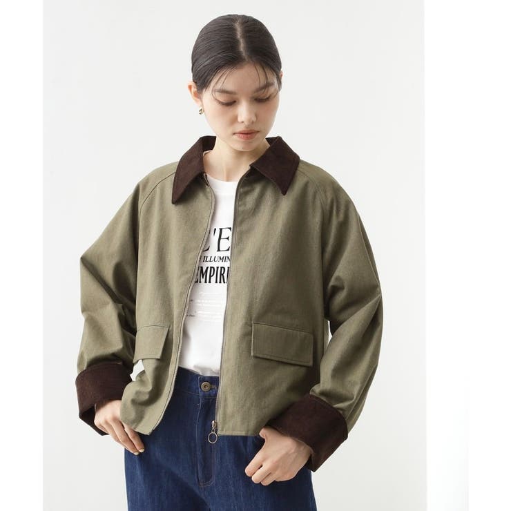 カバーオールジャケット【洗える】[品番：WRDW0223919]｜THE SHOP TK