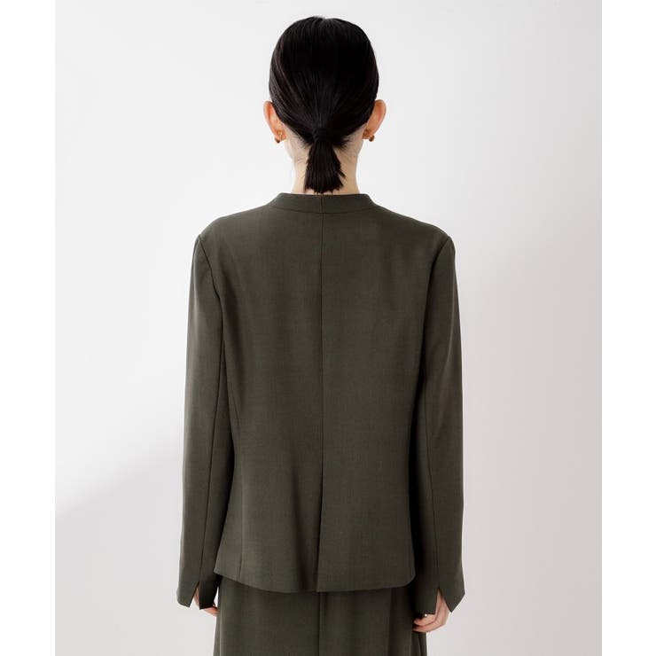 ビジネスノーカラージャケット【セットアップ可/洗える】/CAVIANシリーズ | THE SHOP TK | 詳細画像15 