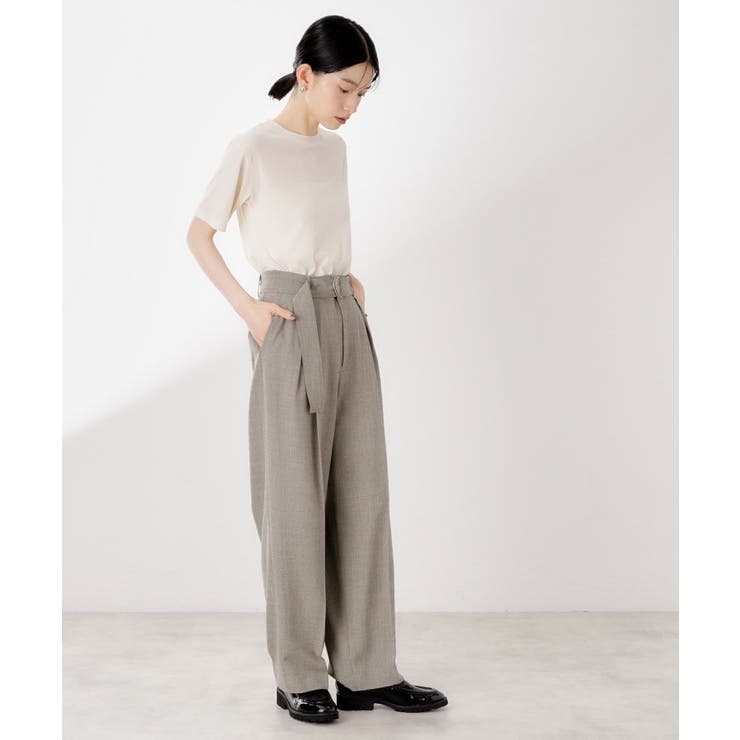 ベルト付バレルパンツ【セットアップ可】/CAVIANシリーズ | THE SHOP TK | 詳細画像13 