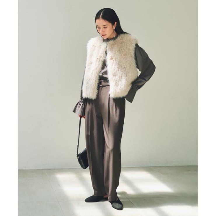 ベルト付バレルパンツ【セットアップ可】/CAVIANシリーズ | THE SHOP TK | 詳細画像7 