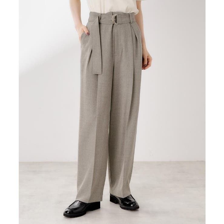 ベルト付バレルパンツ【セットアップ可】/CAVIANシリーズ | THE SHOP TK | 詳細画像10 