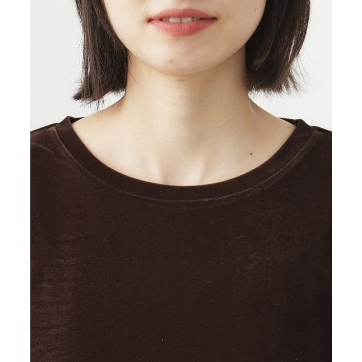 【程よいシアー感】ベロア袖クシュプルオーバー | THE SHOP TK | 詳細画像20 