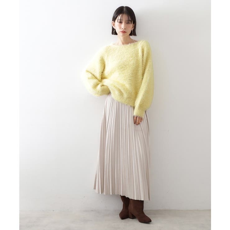 着るたびときめく ふんわりフェザーシャギーニット | THE SHOP TK | 詳細画像15 