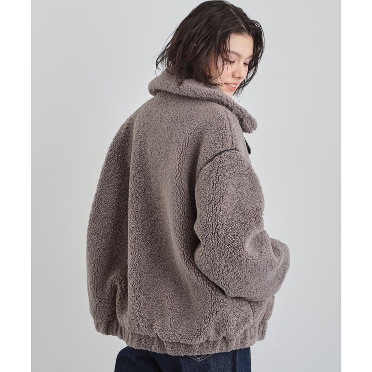 マシュマロタッチ ボアボンバージャケット | THE SHOP TK | 詳細画像2 