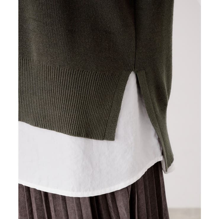 【春まで着られる】ニットベスト＆ブラウスセット/洗濯機OK | THE SHOP TK | 詳細画像29 