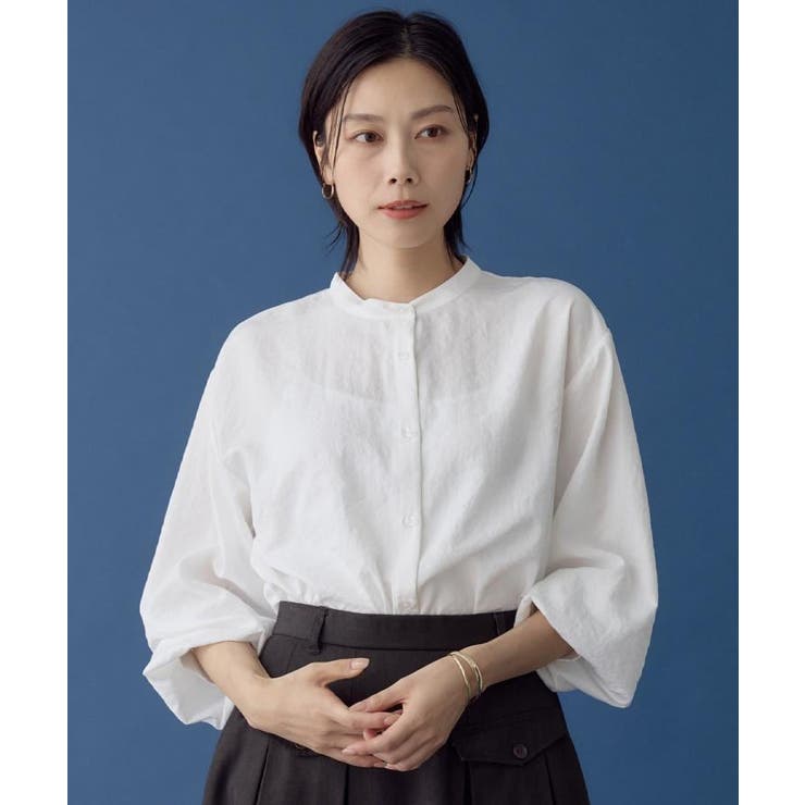 【春まで着られる】ニットベスト＆ブラウスセット/洗濯機OK | THE SHOP TK | 詳細画像6 