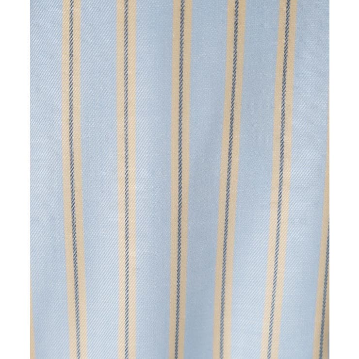 【後ろ姿もサマになる】ストライプ バックシャーリングシャツ/体型カバー/洗える | THE SHOP TK | 詳細画像18 