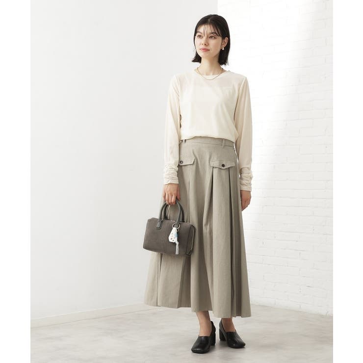 チャーム付きスエードミニボストンバッグ | THE SHOP TK | 詳細画像3 