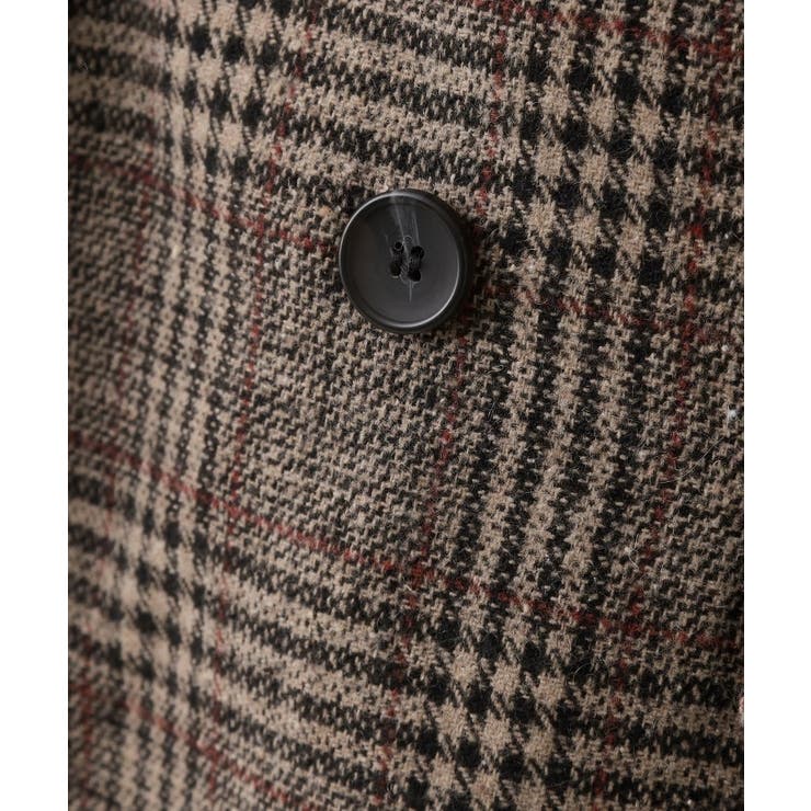 【洗えるアウター】ヘリンボーン＆チェック柄ジャケット | THE SHOP TK | 詳細画像5 