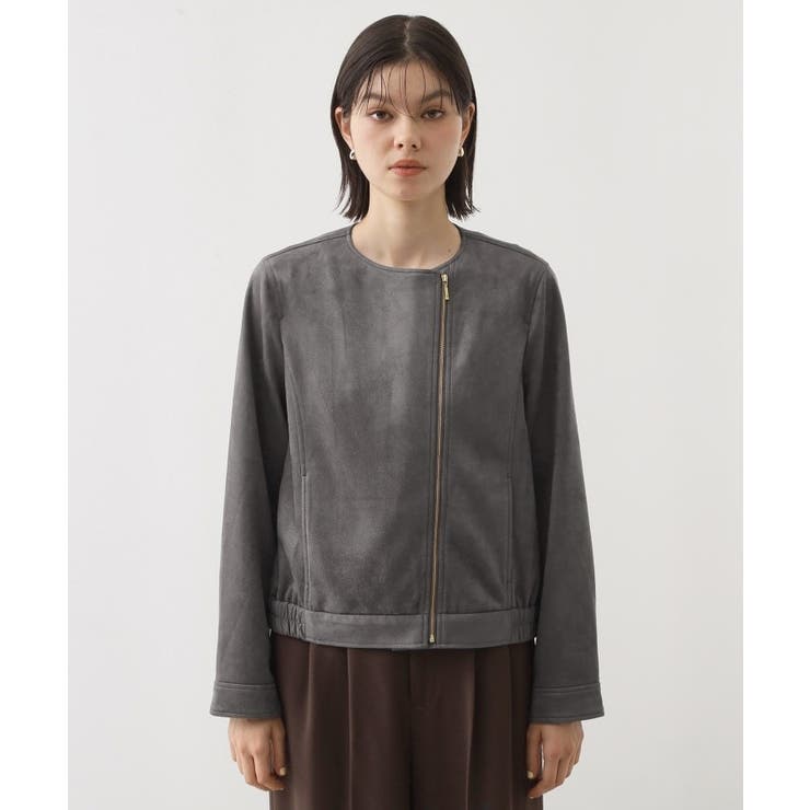 スエードライク ライダースジャケット | THE SHOP TK | 詳細画像12 