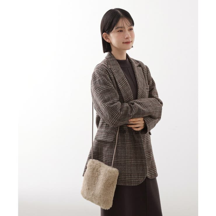 フェイクファーショルダーミニバッグ | THE SHOP TK | 詳細画像4 