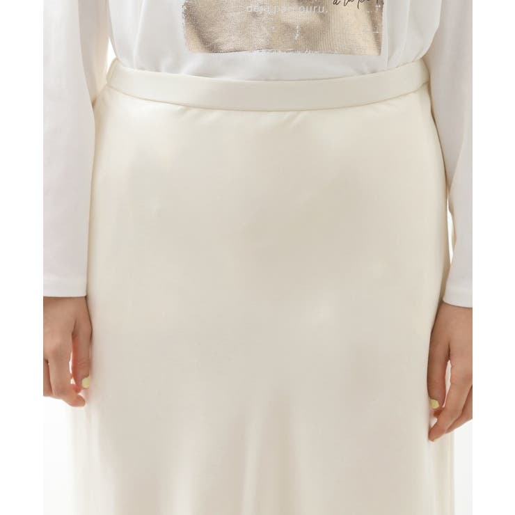 サテンAラインスカート【洗える】 | THE SHOP TK | 詳細画像20 