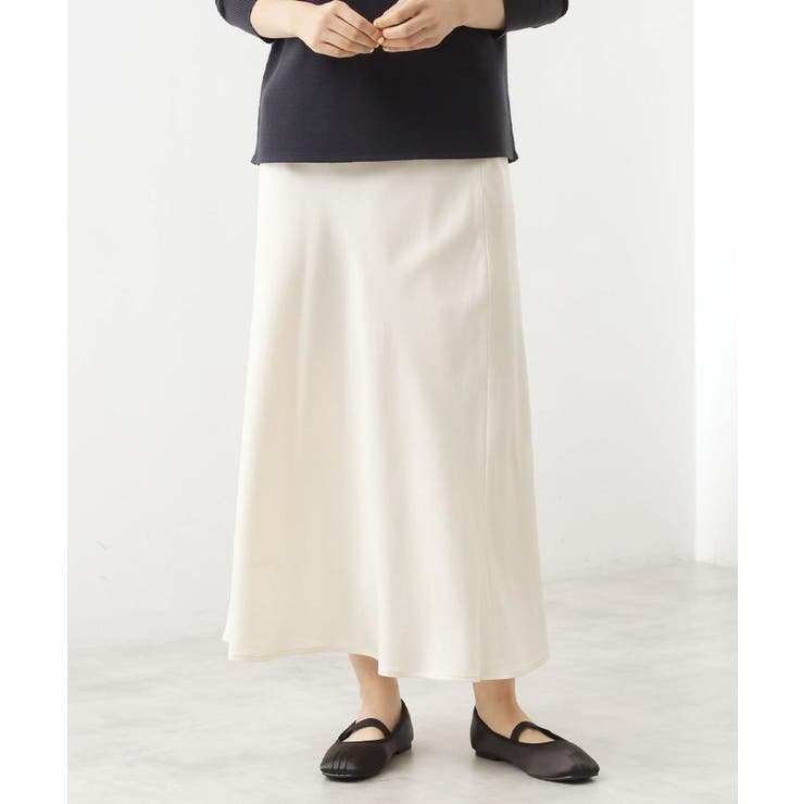 サテンAラインスカート【洗える】 | THE SHOP TK | 詳細画像9 
