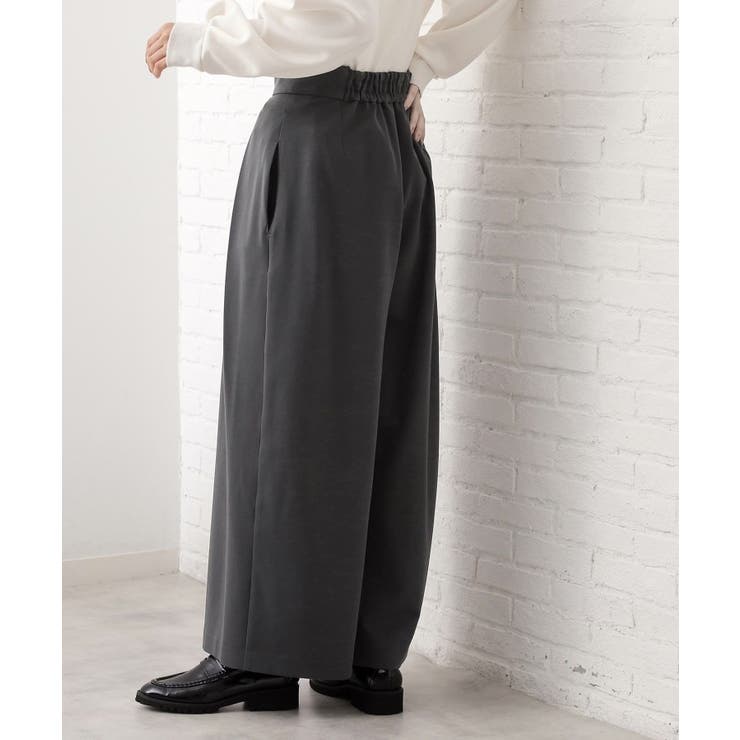 サス付きタックワイドパンツ | THE SHOP TK | 詳細画像2 