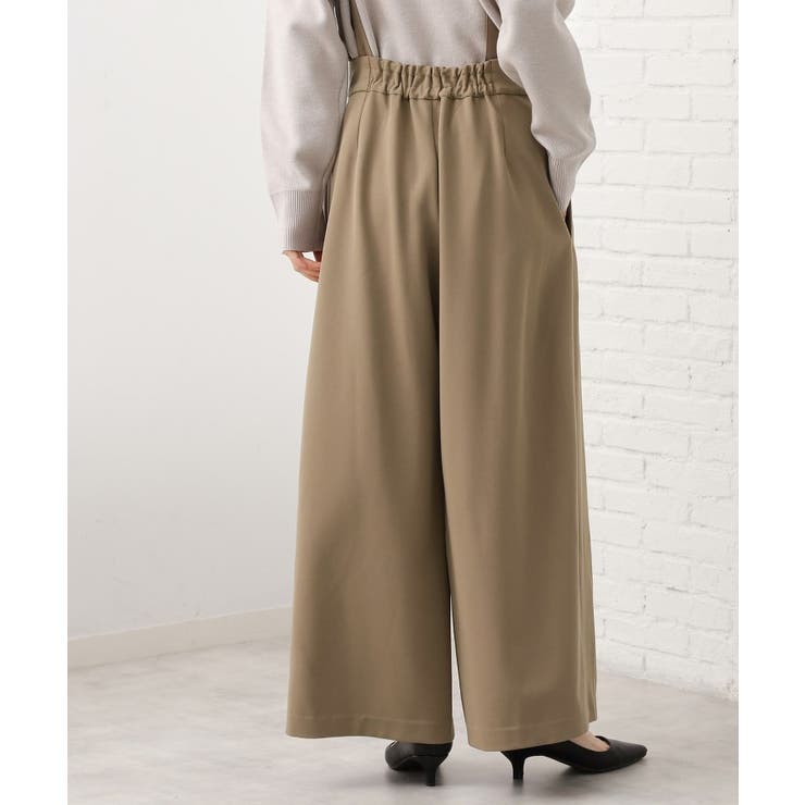 サス付きタックワイドパンツ | THE SHOP TK | 詳細画像6 