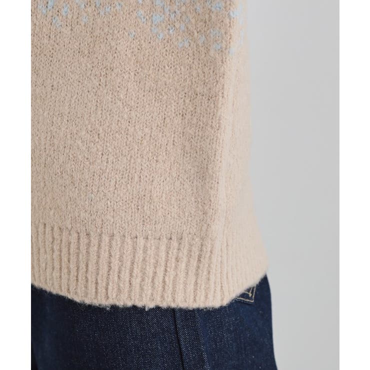 バルキーブレンドヤーンニットプルオーバー | THE SHOP TK | 詳細画像14 