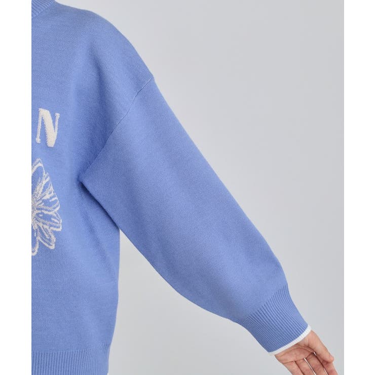 花柄ラメジャカードニット | THE SHOP TK | 詳細画像17 