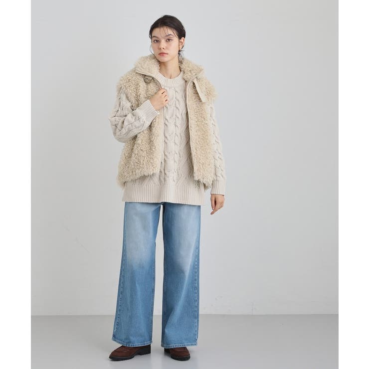 プラスするだけでこなれ見え ボアベスト | THE SHOP TK | 詳細画像3 