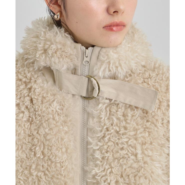 プラスするだけでこなれ見え ボアベスト | THE SHOP TK | 詳細画像12 