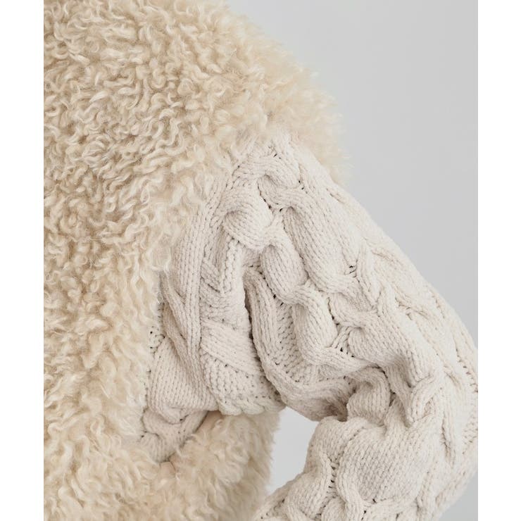 プラスするだけでこなれ見え ボアベスト | THE SHOP TK | 詳細画像13 